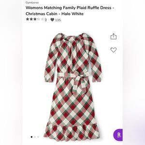 Gymboree Women’s Flannel Dress (Matching Mom & Me)